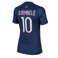 Fotbalové Dres Paris Saint-Germain Ousmane Dembele #10 Dámské Domácí 2023-24 Krátký Rukáv